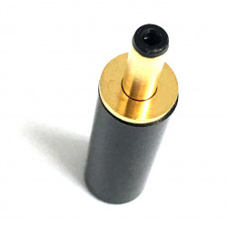 DC POWER PLUG 3.5MM X 1.35MM GOLD PLATED NO STRAIN RELIEF