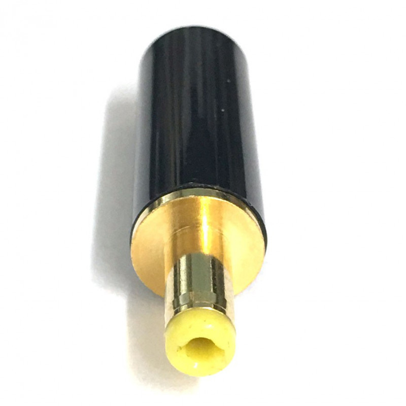 DC POWER PLUG 1.7MM X 4MM GOLD PLATED NO STRAIN RELIEF