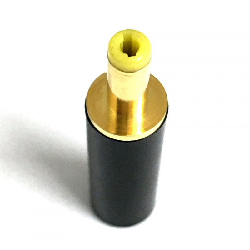 DC POWER PLUG 1.7MM X 4MM GOLD PLATED NO STRAIN RELIEF