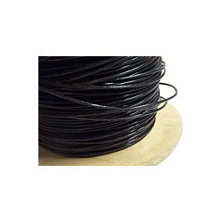 TEFLON HOOK UP WIRE - UL1332 FEP AWG18 BLACK