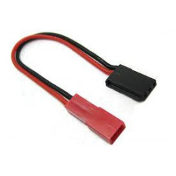 FUTABA TO JST 2 PIN SILICON CABLE 20AWG
