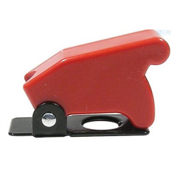 TOGGLE SWITCH SAFETY COVER (RED)