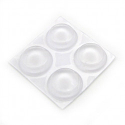 SILICON RUBBER FEET KRT1306 13MMX12MMX6MM 4PCS