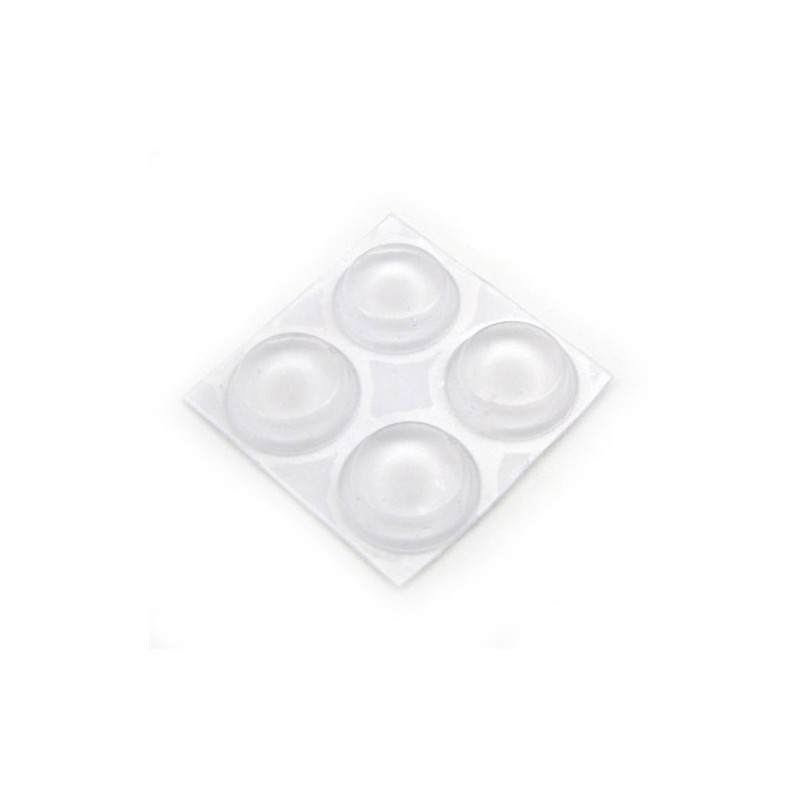 SILICON RUBBER FEET KRT1306 13MMX12MMX6MM 4PCS