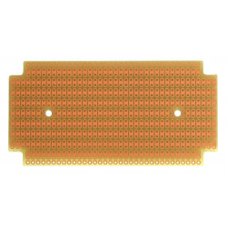 PROTOBOARD-1590B, 1 SIDED, 2 HOLE STRIPS, FITS HAMMOND 1590B