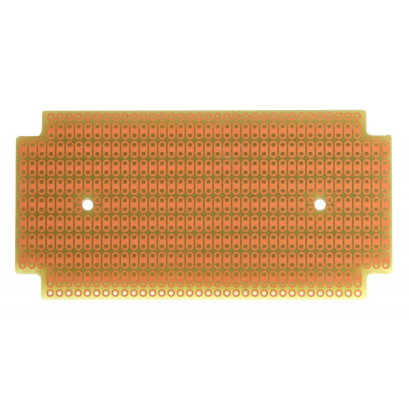 PROTOBOARD-1590B, 1 SIDED, 2 HOLE STRIPS, FITS HAMMOND 1590B