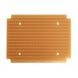 PROTOBOARD-1590BB 1 SIDED, 2 HOLE STRIPS, FITS HAMMOND 1590B