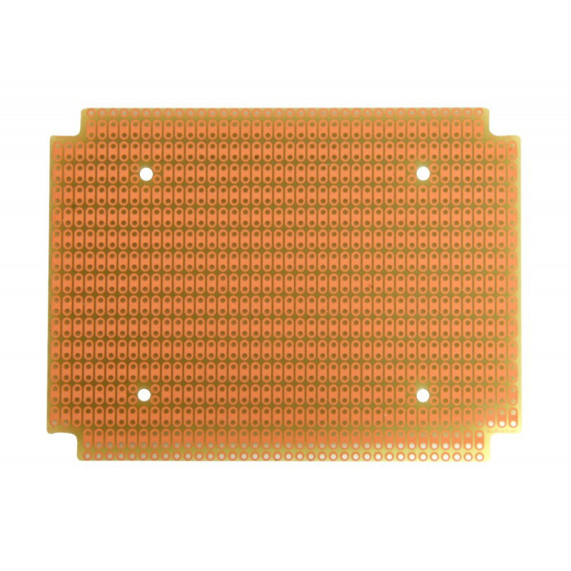 PROTOBOARD-1590BB 1 SIDED, 2 HOLE STRIPS, FITS HAMMOND 1590B