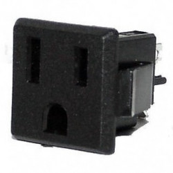 POWER SOCKET NEMA 5-15R CHASSIS MOUNT SLF3022