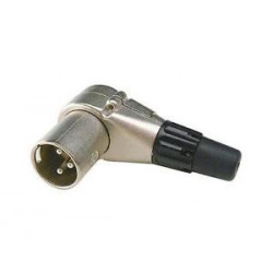 RIGHT ANGLE MALE XLR CONNECTOR NC3MRC