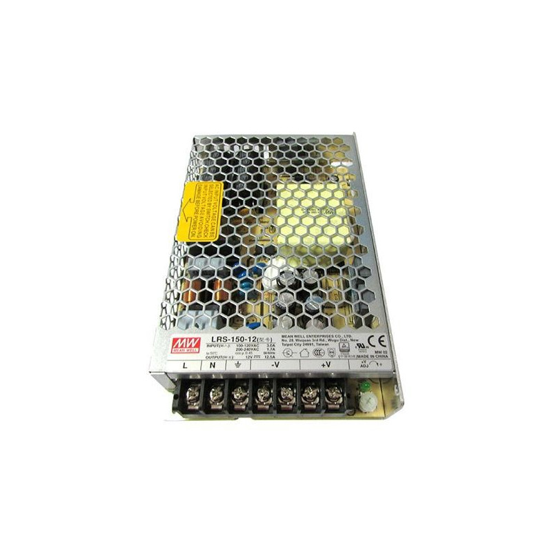 POWER SUPPLY, 12VDC A LRS-150-12