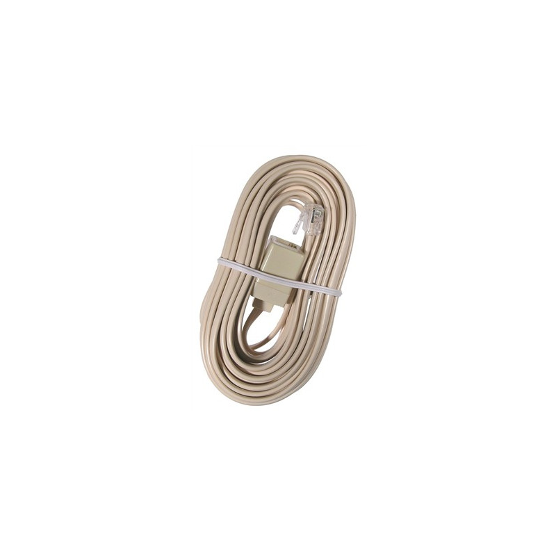 6P/4C MODULAR EXT. CORD 25FT 12-168