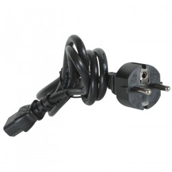 IEC POWER CABLE 3 CORD LINE 6FT (TYPE F PLUG)