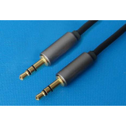 AUDIO CABLE, 3.5MM(M) ST TO 3.5MM(M) ST, AQ501, 3M