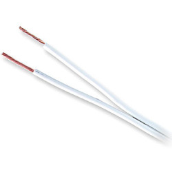 HOOK UP WIRE 2X18AWG WHITE 50FT/ROLL