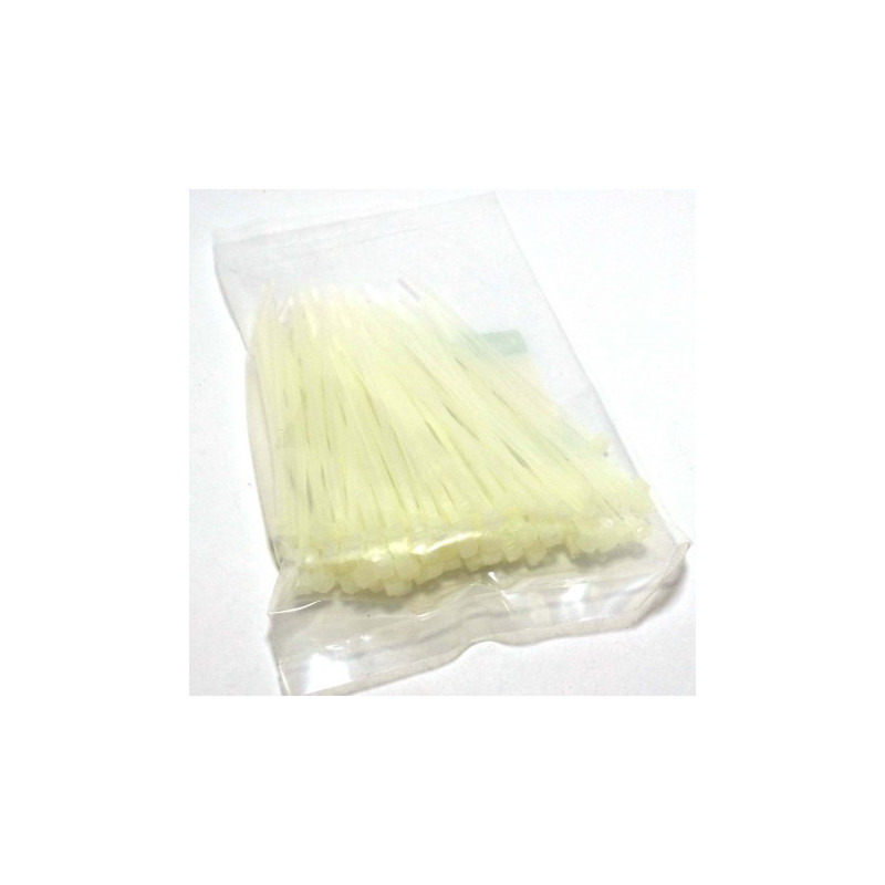 CABLE TIE 3.15" GT-80MC CLR 100PCS