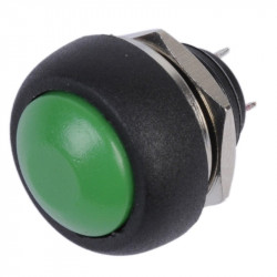 PUSH BUTTON IP67 WATERPROOF MOMENTARY GREEN GQ12B