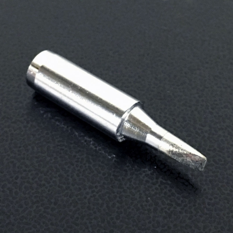 SOLDERING TIP,GAOJIE MT-787T,2.4MMD FLAT SCREW TIP