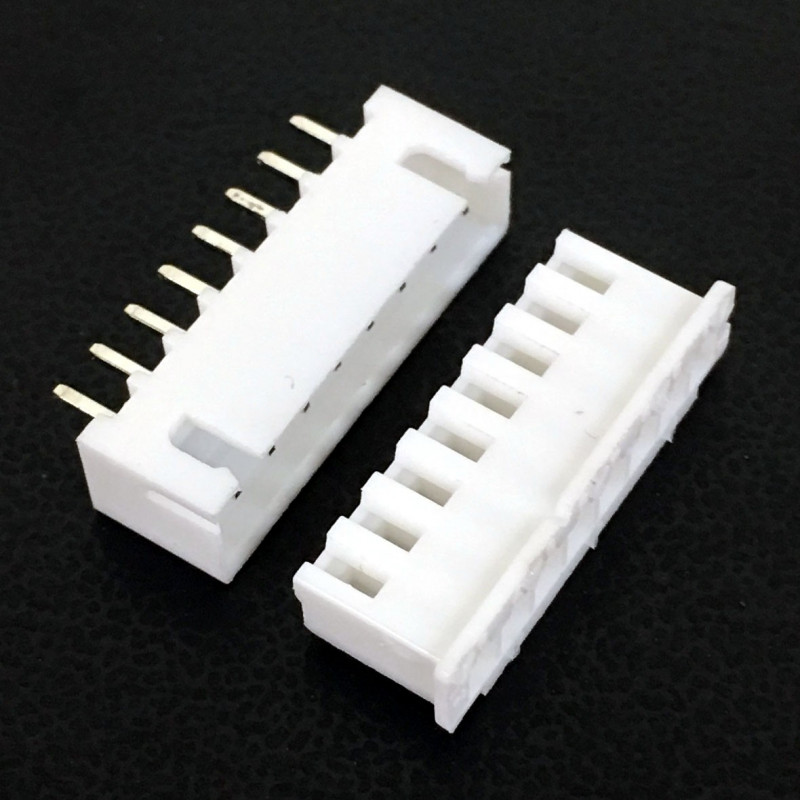 CONNECTORS, JST, XHS, 8PIN, 2.50MM (M/F) 4 SETS