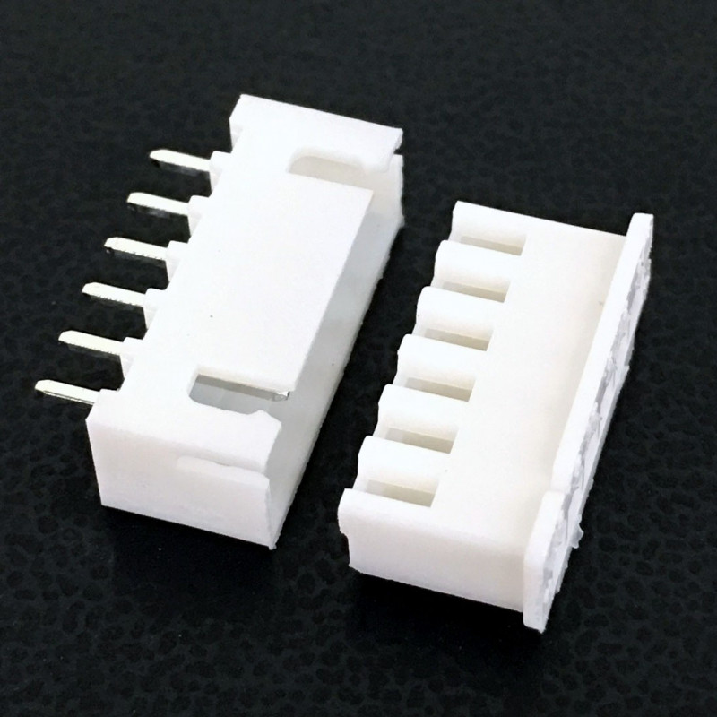 CONNECTORS, JST, XHS, 6PIN, 2.50MM (M/F) 4 SETS