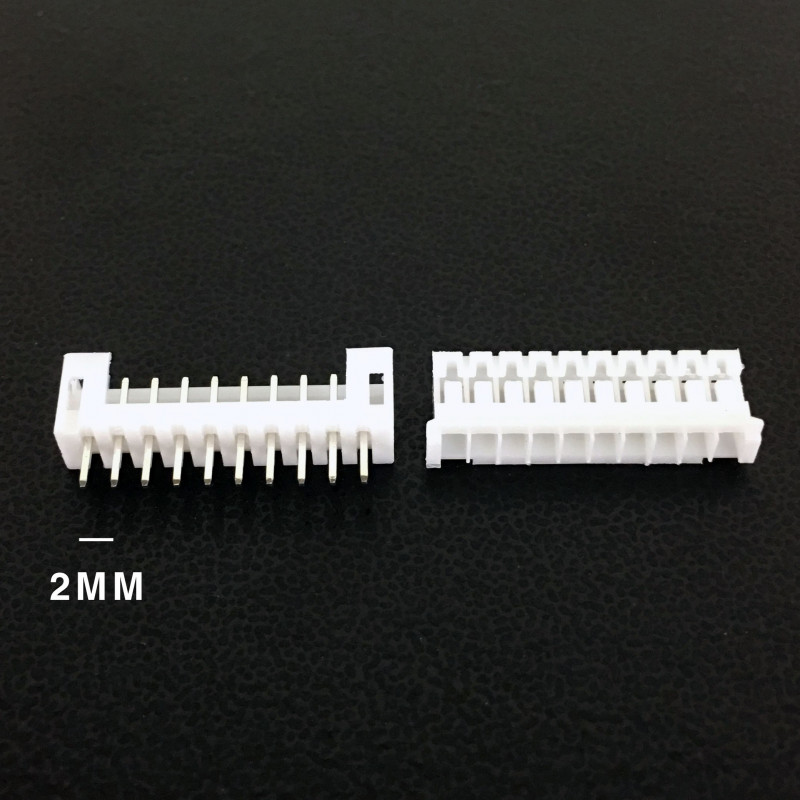 CONNECTORS, JST, XHS, 10PIN, 2MM (M/F) 4 SETS