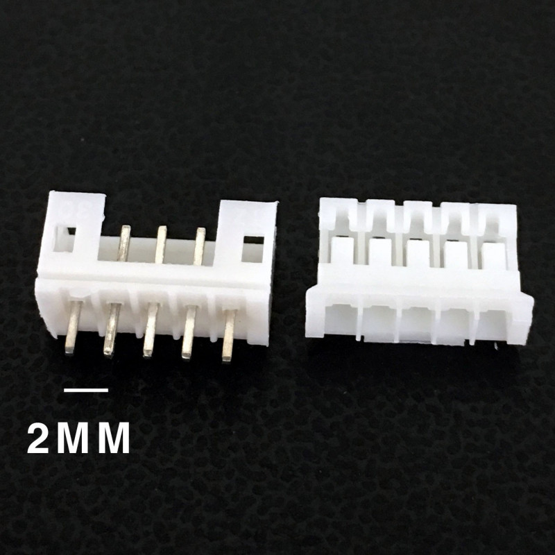 CONNECTORS, JST, XHS, 5PIN, 2MM (M/F) 4 SETS