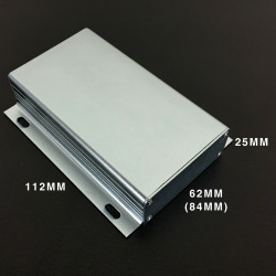 ENCLOSURE, ALUMINUM SHUTTER...