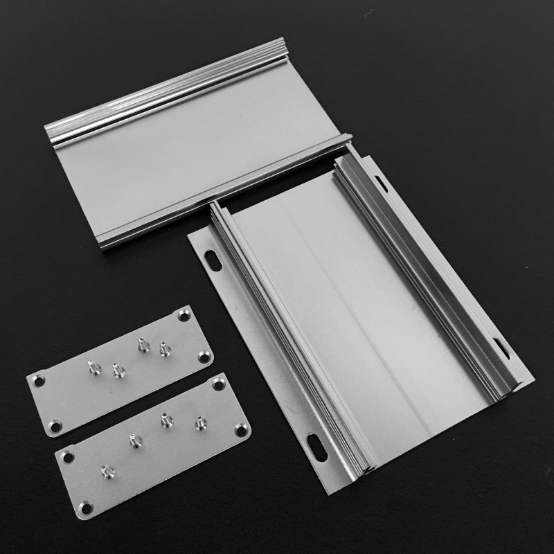 ENCLOSURE, ALUMINUM SHUTTER BOX 112X62(84)X25MM