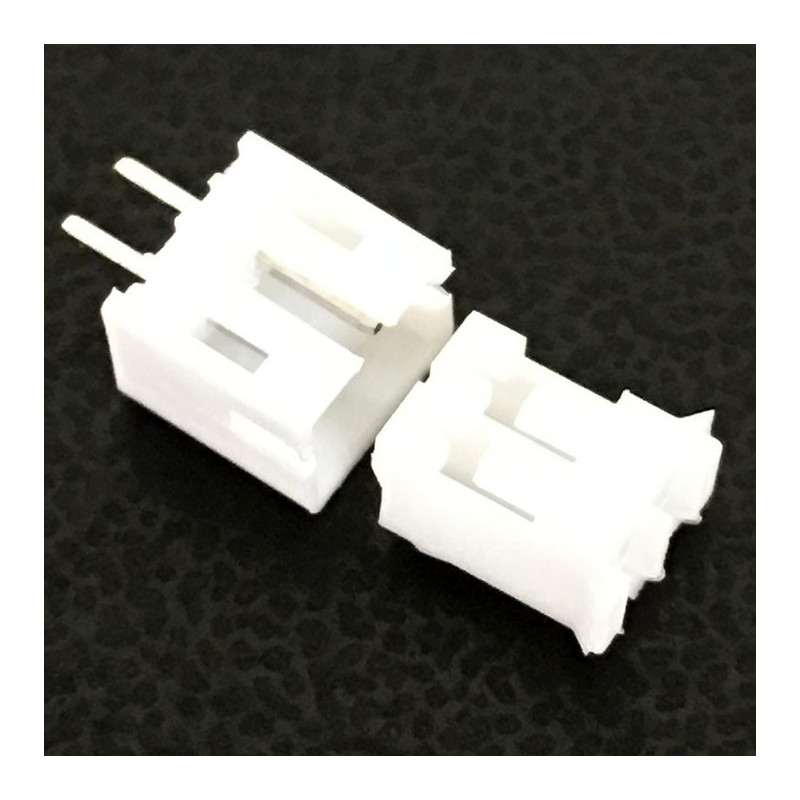 CONNECTORS, JST, XHS, 2PIN, 2MM (M/F) 5 SETS