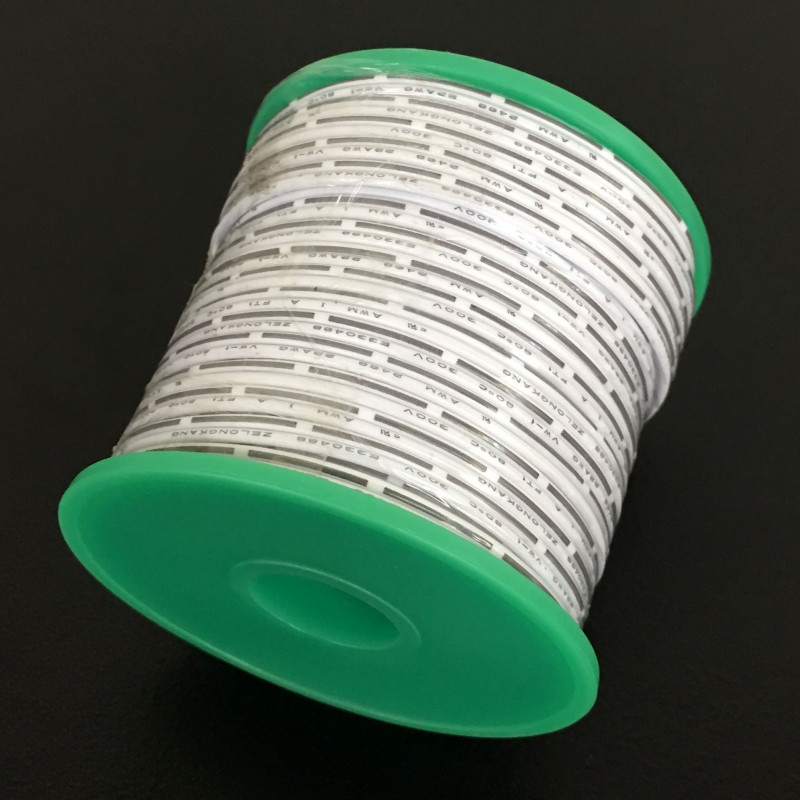 2 CORE WIRE AWG22 WHT/WHT (100FT)