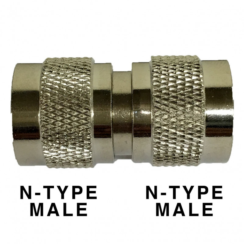 N-TYPE MALE AND N-TYPE MALE ADAPTER