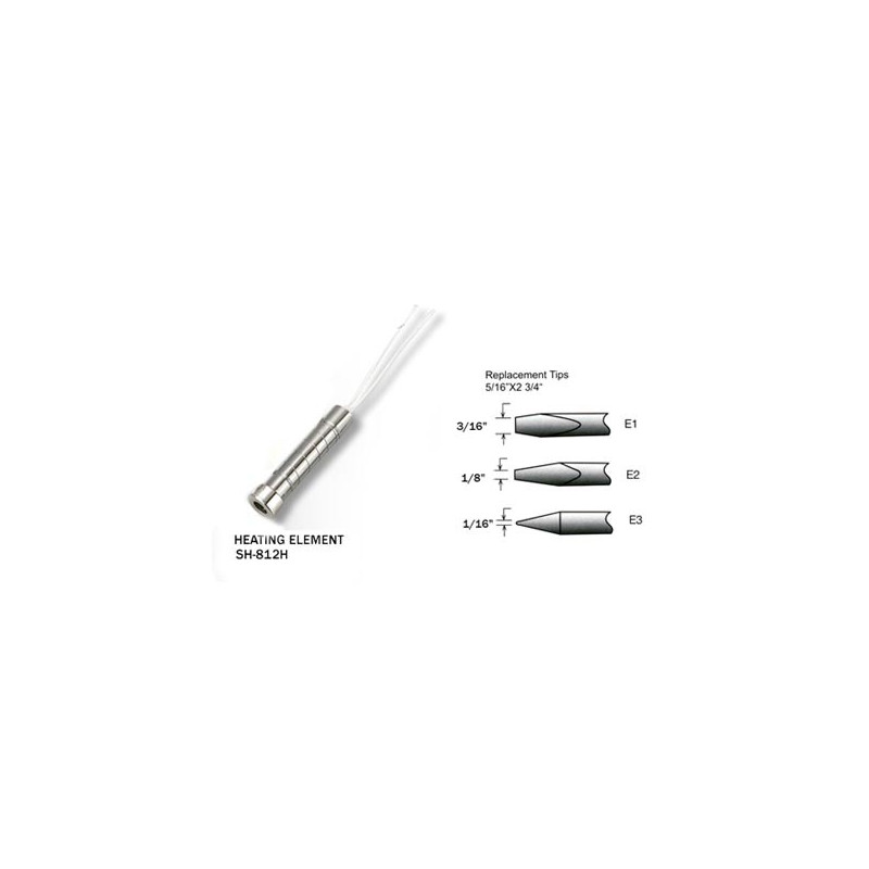 SOLDERING TIPS, E1, FOR SH-812