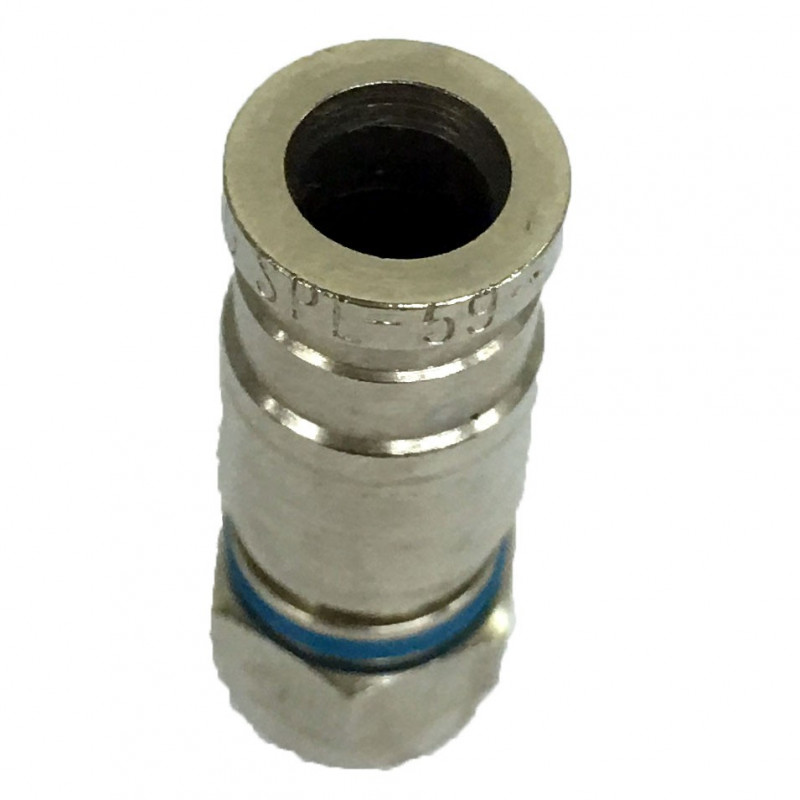 F-TYPE SPL-59 MALE COMPRESSION CONNECTOR STIRLING