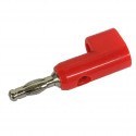 BANANA PLUG - STACKABLE, RED