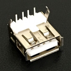 USB A FEMALE PCB CONNECTOR