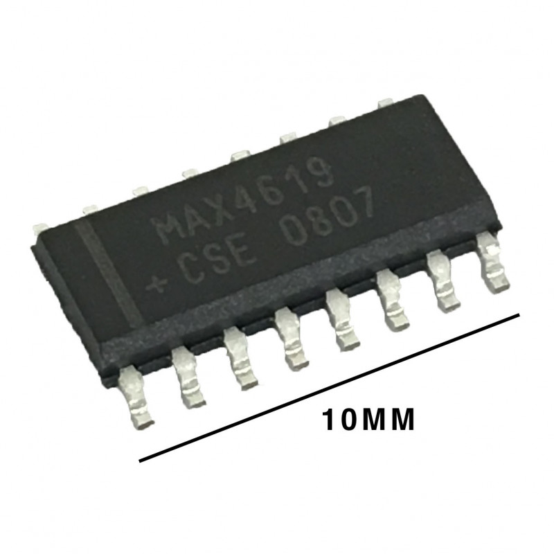 IC MAX-4619CSE ANALOG MULTIPLEXERS/SWITCHES SMD