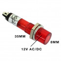 PILOT LAMP 12V DC LAMP RED N-004