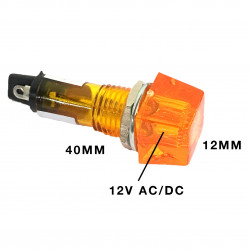 PILOT LAMP 12V N802P ORANGE