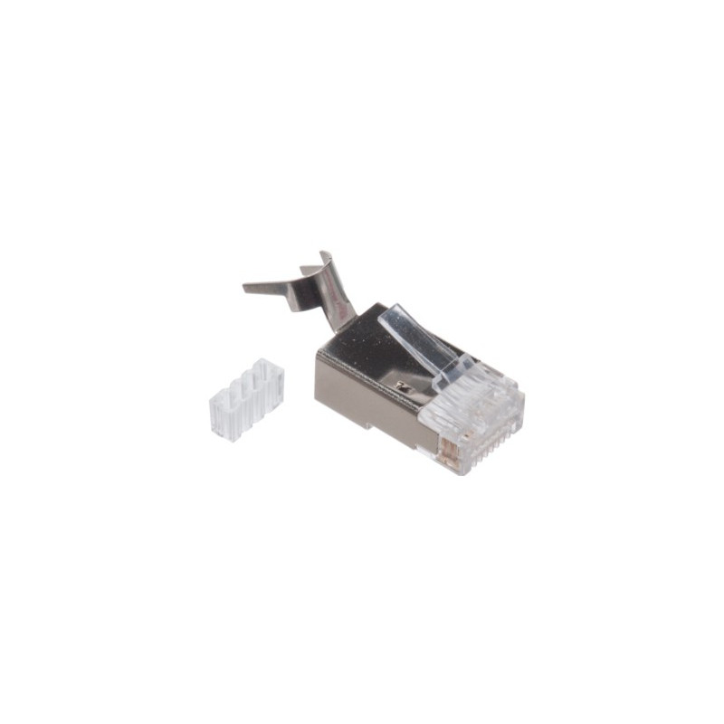 RJ-45 CAT6 SHIELDED CRIMP CONNECTOR 2PCS/PKG