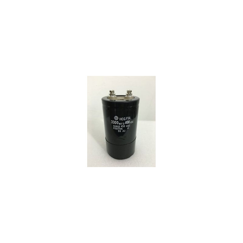 CAPACITOR, 400V, 3300UF