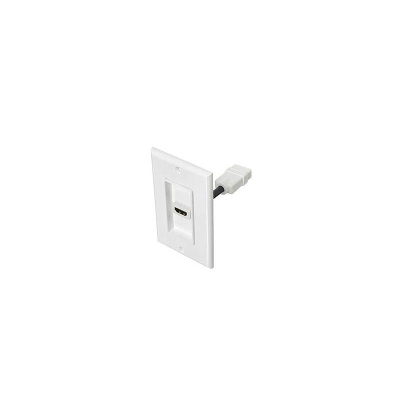 WALL PLATE HDMI SINGLE SLOT