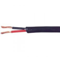 HOOK UP WIRE 2X18AWG R/B WITH JACKET