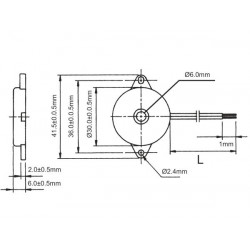 PIEZO SPEAKER 5VAC 4.0kHz 85dB LEAD TYPE