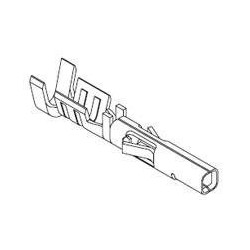 MOLEX CONNECTOR, RECEPTACLE, 4P, 3MM, 2 ROW W/PINS