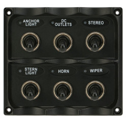 SWITCH PANEL 6 WATERPROOF...