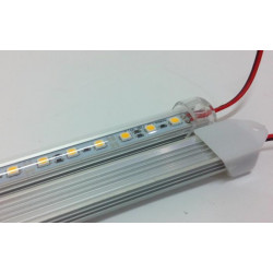 LED BAR, 5050, 12V, ALUMINUM WARM WHITE