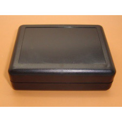 ENCLOSURE, PLASTIC BOX, 90X70X28MM, BLACK