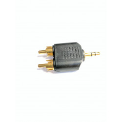 3.5MM STEREO PLUG / 2XRCA...