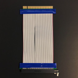 PCI-EXPRESS 16 TO 16 RISER CARD EXTENDER CABLE 15CM