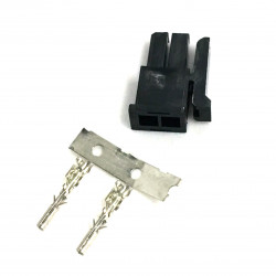 MOLEX CONNECTOR, RECEPTACLE, 2P, 3MM W/PINS